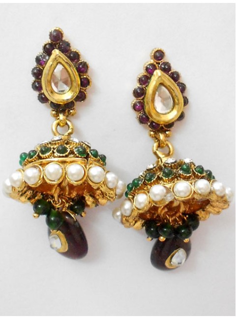 Polki Earrings